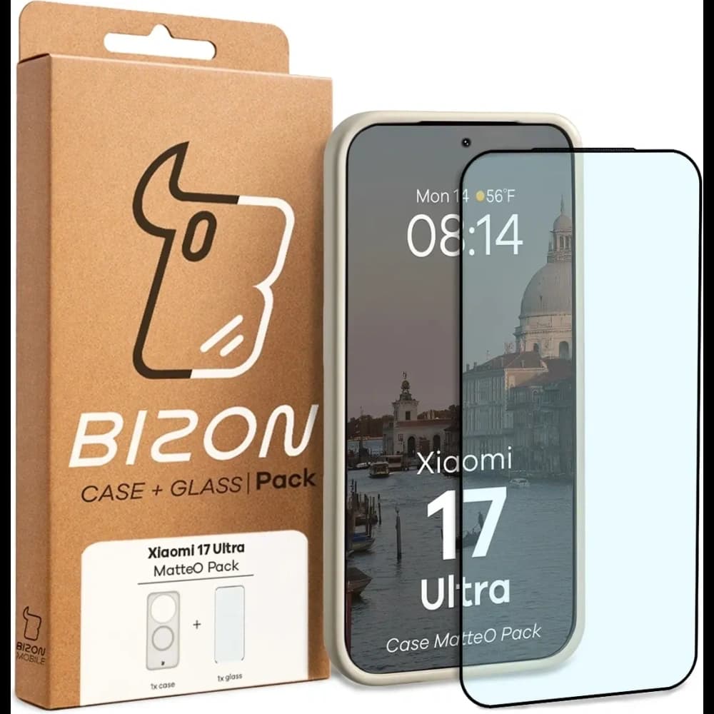 Bizon MatteO Magnetic Pack Xiaomi 17 Ultra, smoky beige - 9