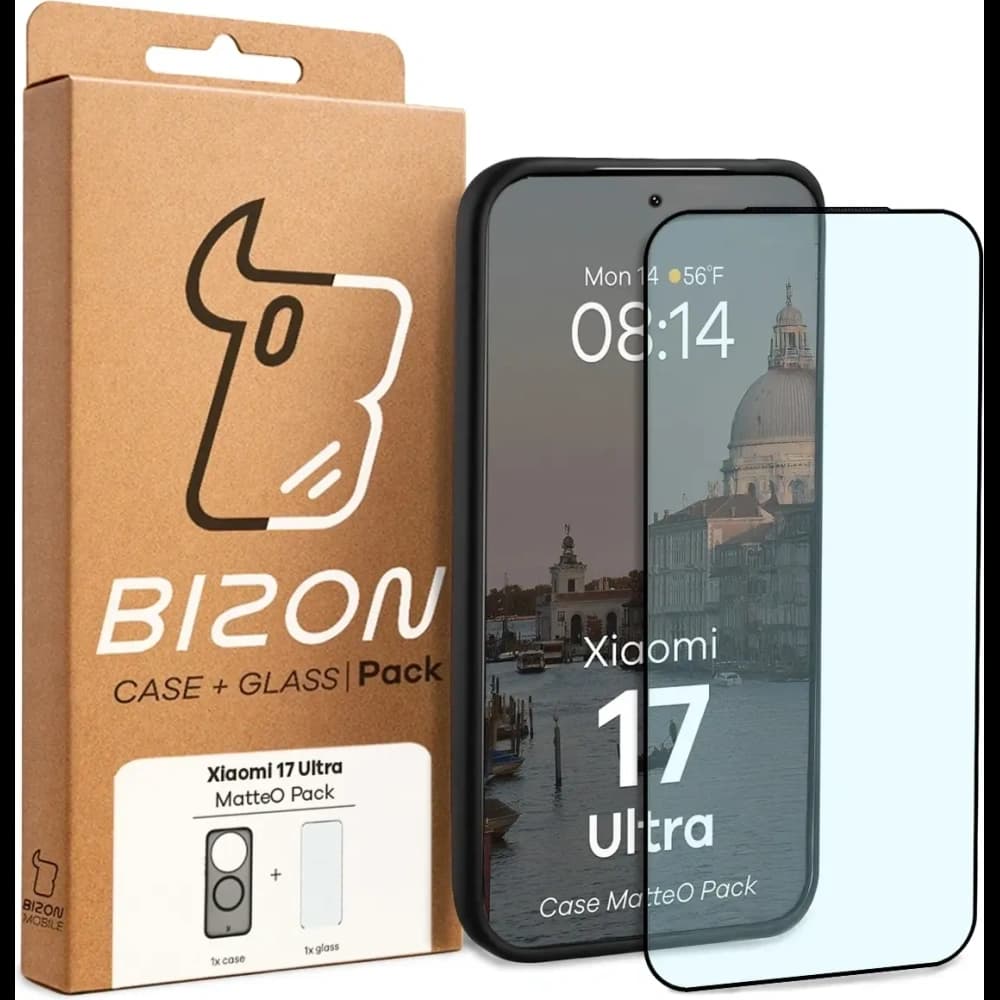Bizon MatteO Magnetic Pack Xiaomi 17 Ultra, smoky black - 9