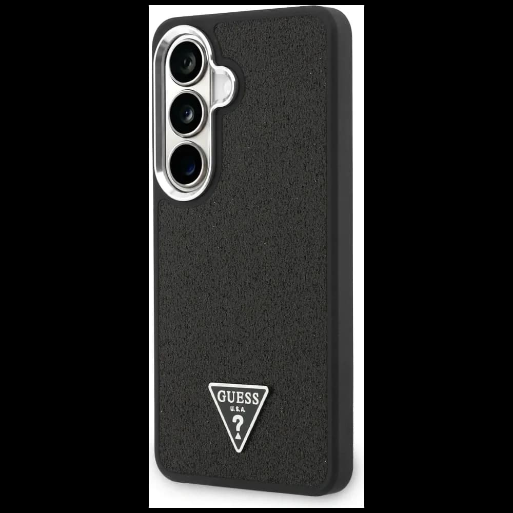 Guess Festes Glitzer Dreieck MagSafe Samsung Galaxy S26+ Plus schwarz
 - 2
