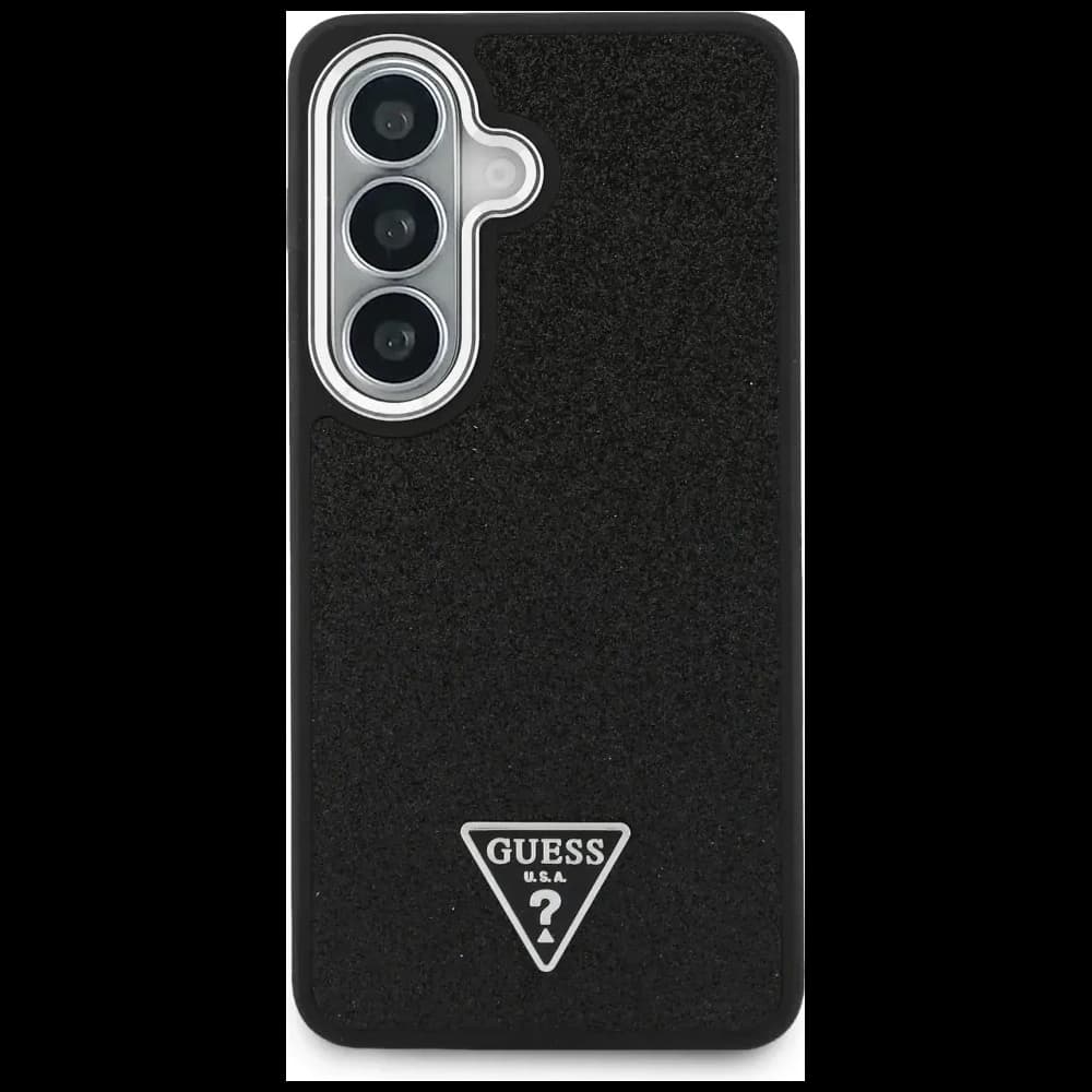 Guess Festes Glitzer Dreieck MagSafe Samsung Galaxy S26+ Plus schwarz
 - 3