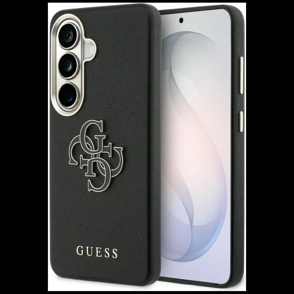 Guess Geprägtes Großes 4G Metall-Logo Samsung Galaxy S26+ Plus schwarz
 - 1