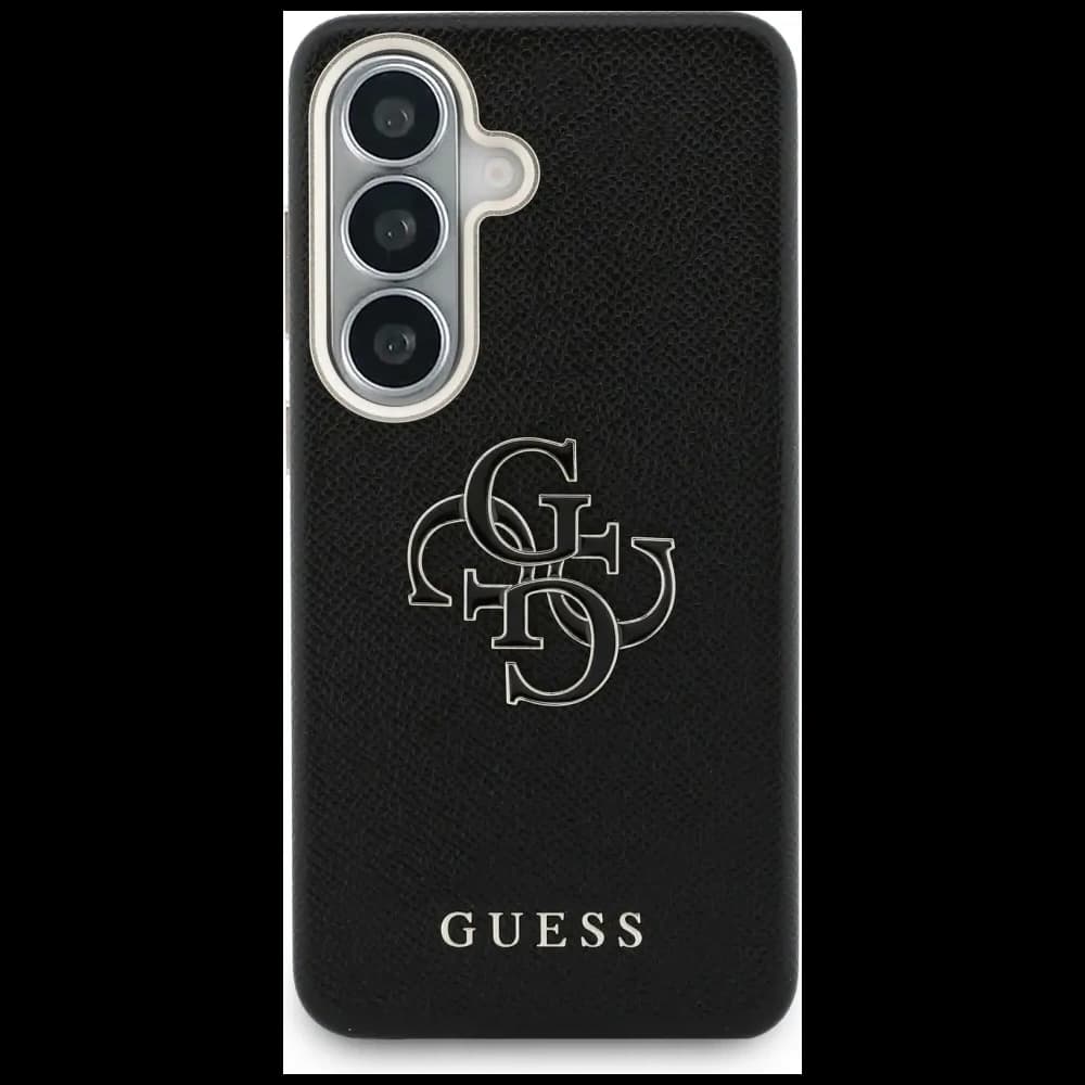 Guess Geprägtes Großes 4G Metall-Logo Samsung Galaxy S26+ Plus schwarz
 - 3