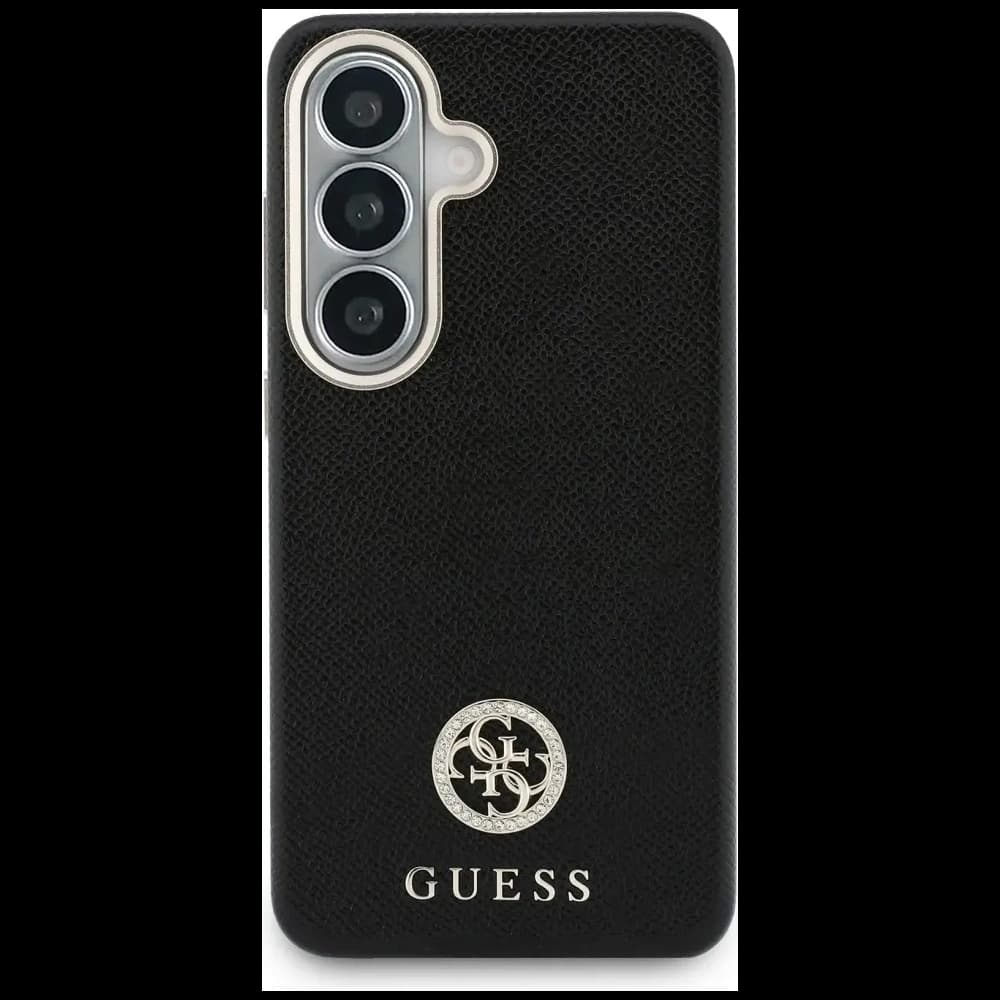 Guess Strass Rundes Logo MagSafe Samsung Galaxy S26+ Plus schwarz
 - 3