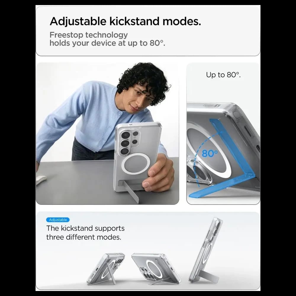 Spigen Ultra Hybrid S Mag MagSafe Samsung Galaxy S26 Ultra Clear/white - 8