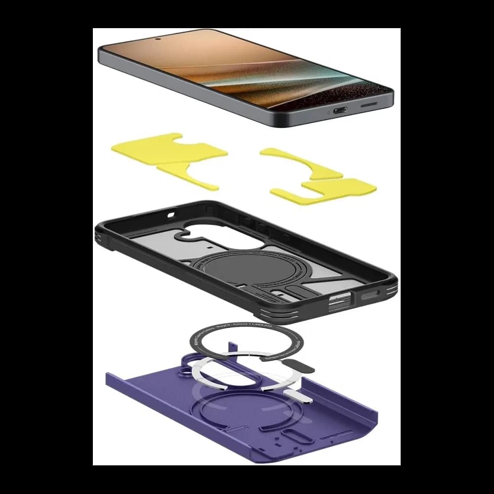 Spigen Tough Armor Mag MagSafe Samsung Galaxy S26+ Plus Asche Violett
 - 8