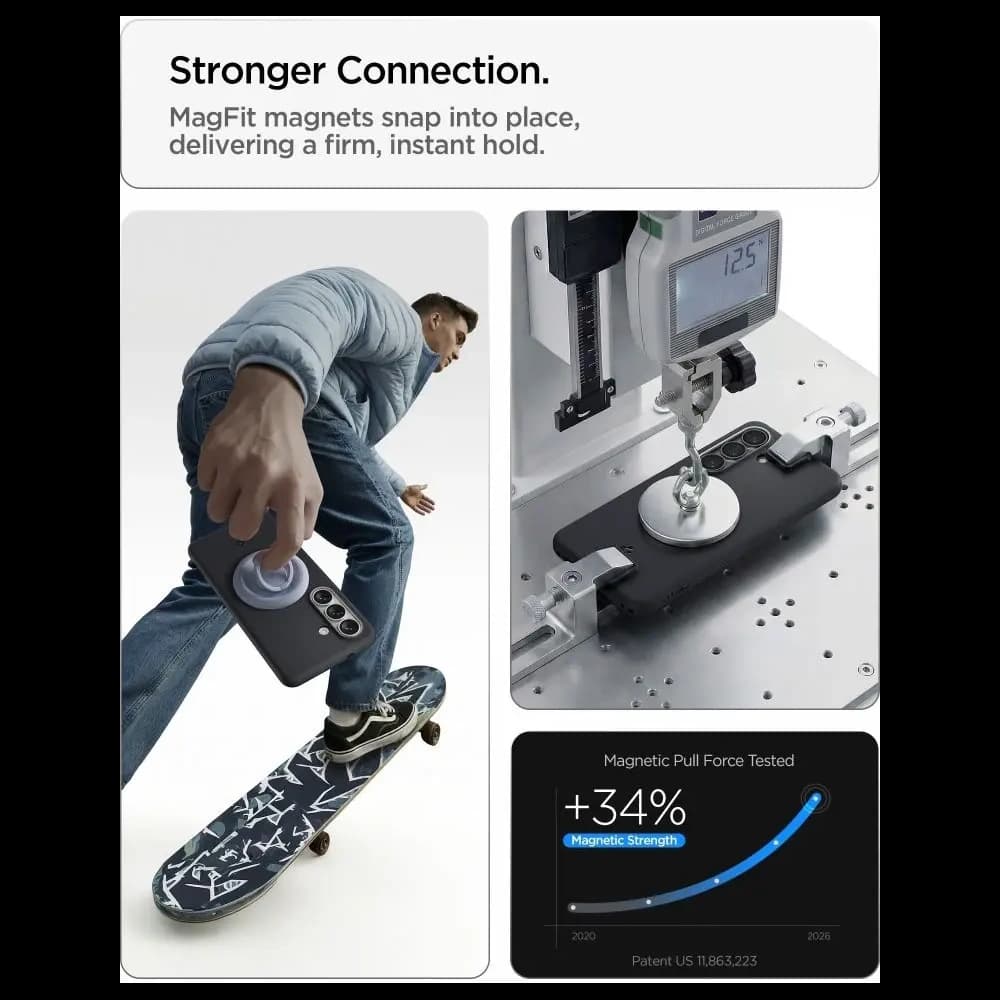 Spigen Nano Pop Mag MagSafe Samsung Galaxy S26 Black Sesame - 10