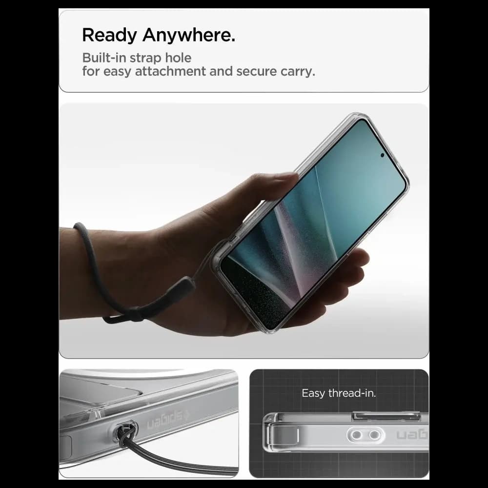 Spigen Ultra Hybrid S Mag MagSafe Samsung Galaxy S26 Clear/white - 12
