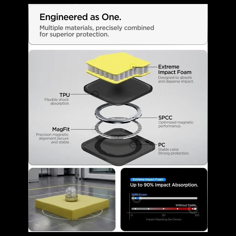 Spigen Tough Armor Mag MagSafe Samsung Galaxy S26 Asche Violett
 - 12