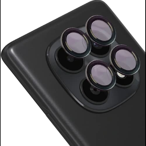 Bizon Glass Snap Lens Xiaomi Redmi Note 15 4G schwarzer Rahmen
