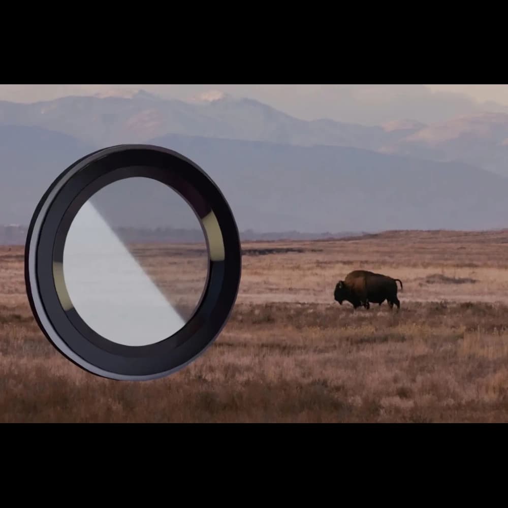 Szkło na aparat Bizon Glass Snap Lens do Xiaomi Redmi Note 15 4G czarna ramka - 3