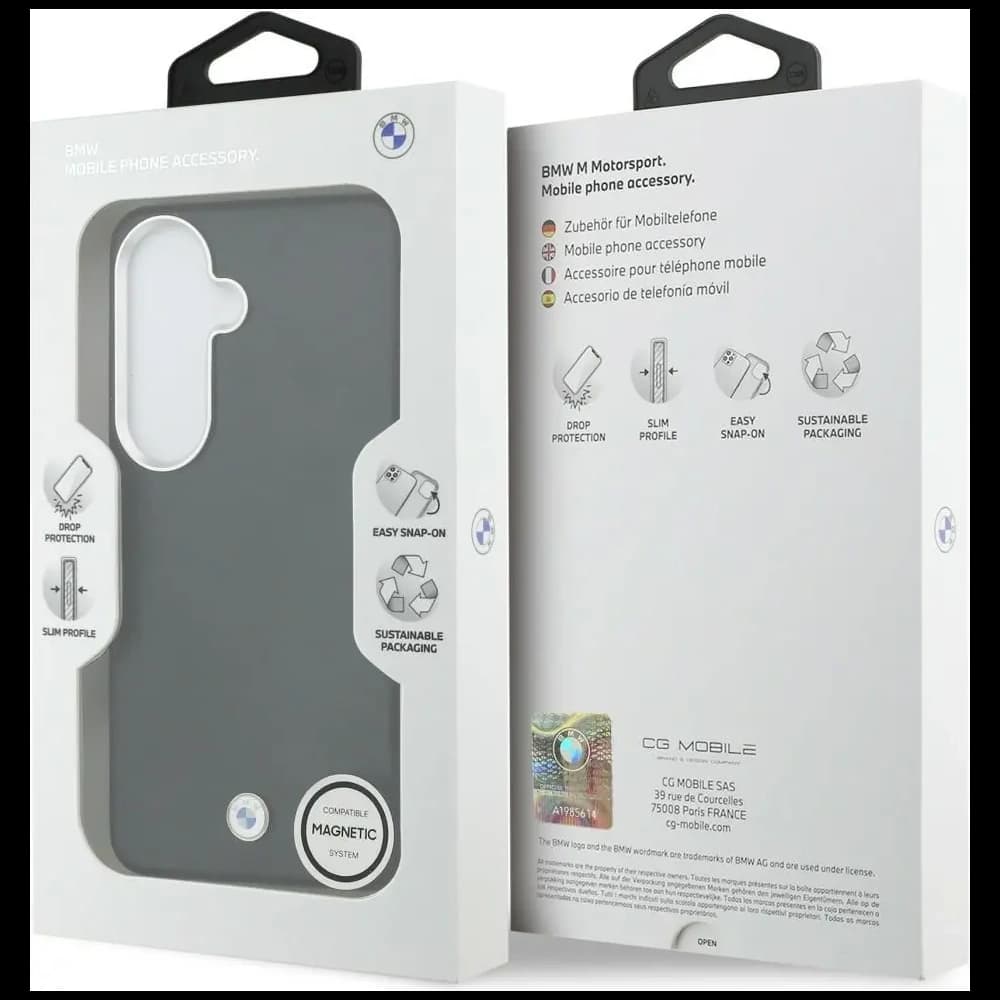 BMW Zeichen Metall-Logo MagSafe Samsung Galaxy S26+ Plus schwarz
- 8