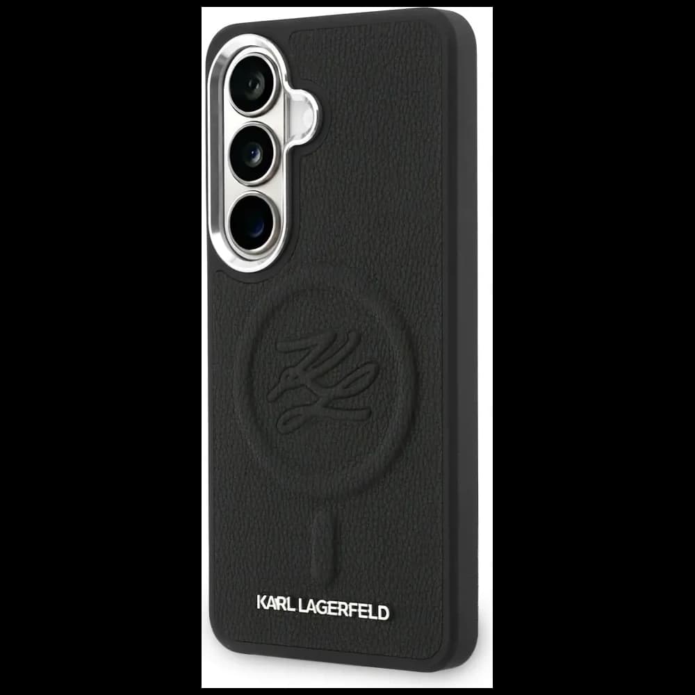Karl Lagerfeld Embossed Ring Initials MagSafe Samsung Galaxy S26+ Plus black - 2