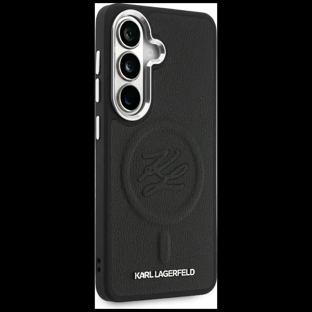 Karl Lagerfeld Embossed Ring Initials MagSafe Samsung Galaxy S26+ Plus black - 4