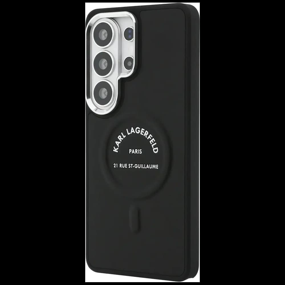 Karl Lagerfeld Embossed Ring RSG Logo MagSafe Samsung Galaxy S26 Ultra black - 2