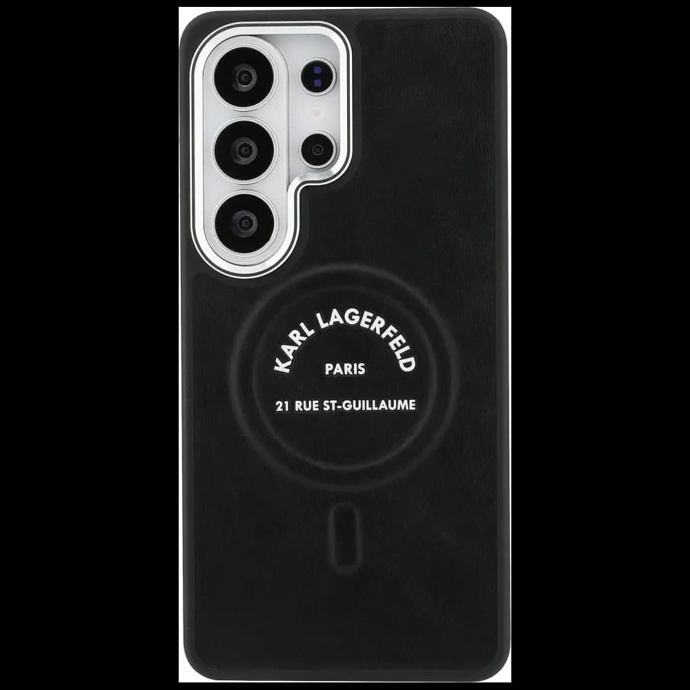 Karl Lagerfeld Embossed Ring RSG Logo MagSafe Samsung Galaxy S26 Ultra black - 3