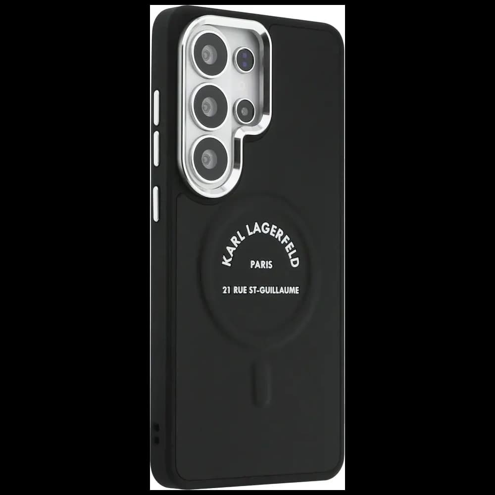 Karl Lagerfeld Embossed Ring RSG Logo MagSafe Samsung Galaxy S26 Ultra black - 4