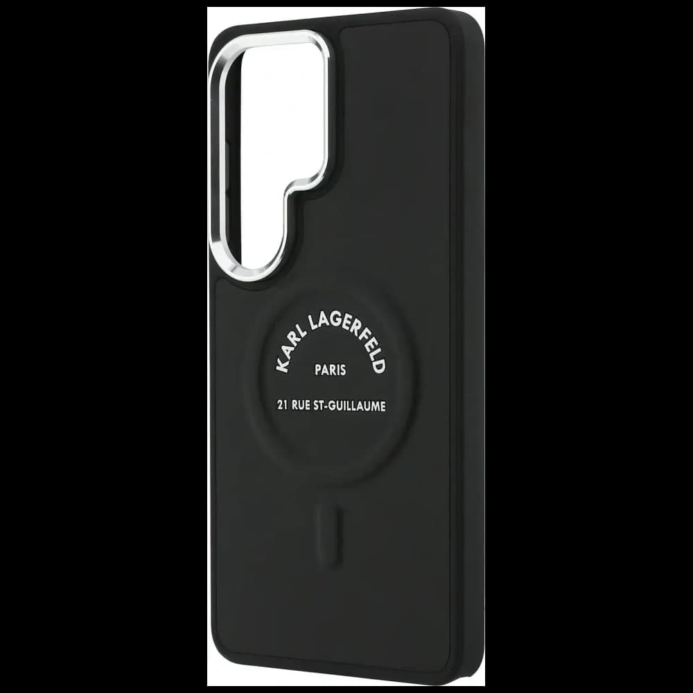 Karl Lagerfeld Embossed Ring RSG Logo MagSafe Samsung Galaxy S26 Ultra black - 6