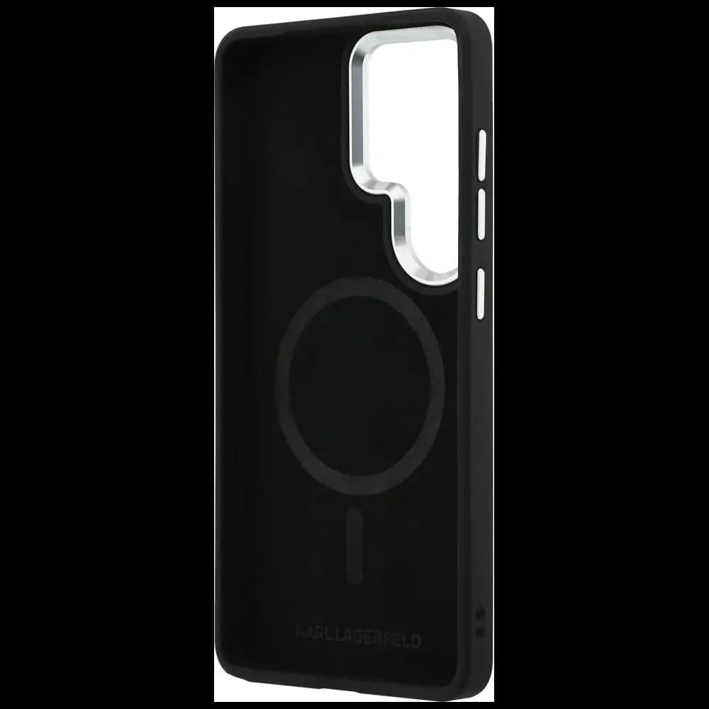 Karl Lagerfeld Embossed Ring RSG Logo MagSafe Samsung Galaxy S26 Ultra black - 7