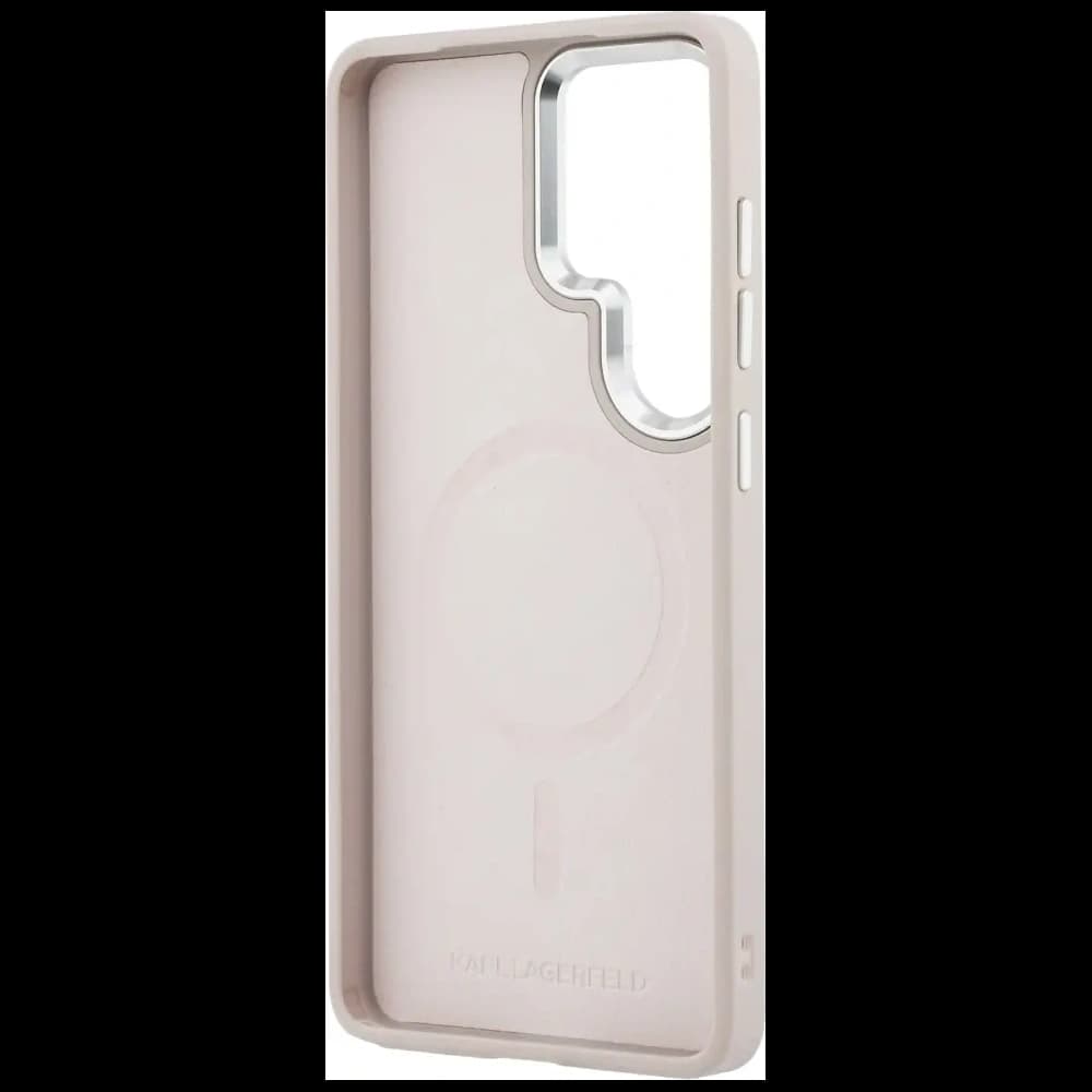 Karl Lagerfeld Embossed Ring RSG Logo MagSafe Samsung Galaxy S26 Ultra pink - 7
