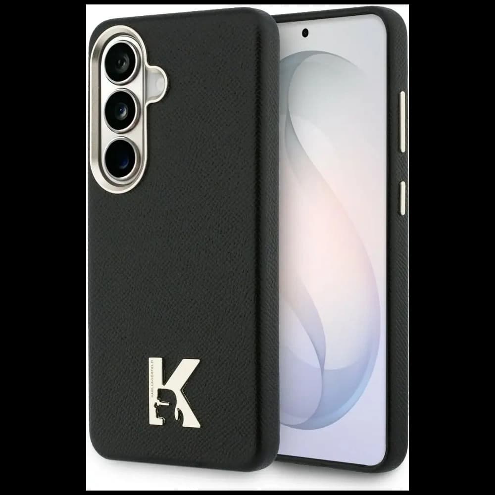 Karl Lagerfeld K Metall-Logo MagSafe Samsung Galaxy S26 schwarz
 - 1