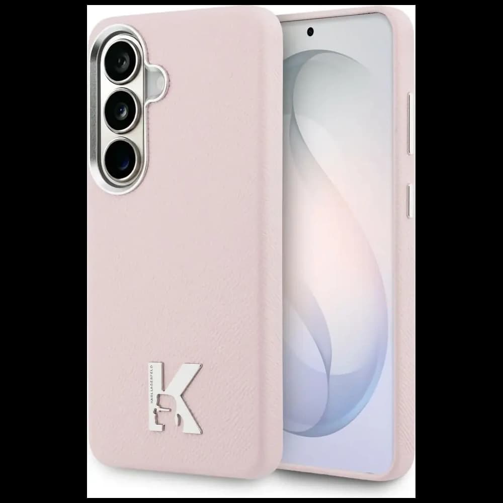 Karl Lagerfeld K Metall-Logo MagSafe Samsung Galaxy S26 pink
 - 1