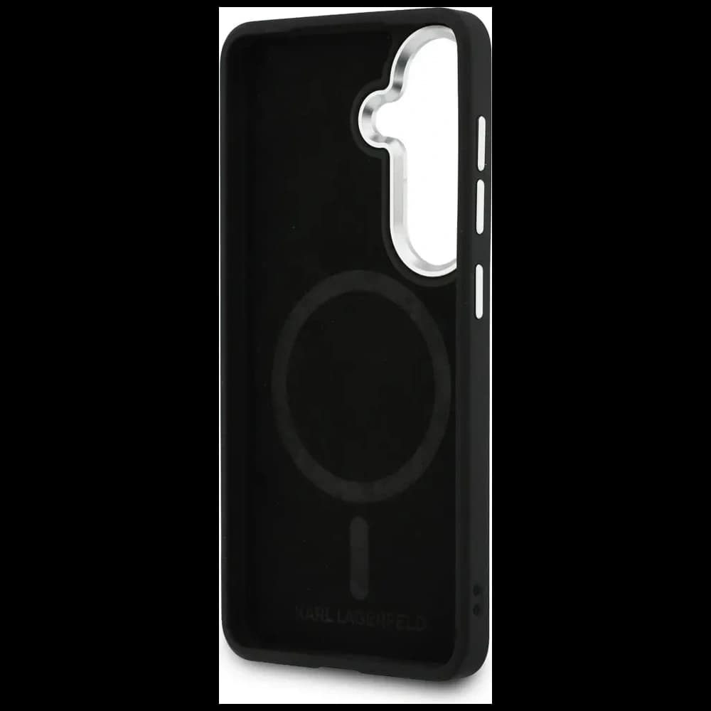 Karl Lagerfeld Perforiertes KL MagSafe Samsung Galaxy S26 schwarz
 - 7