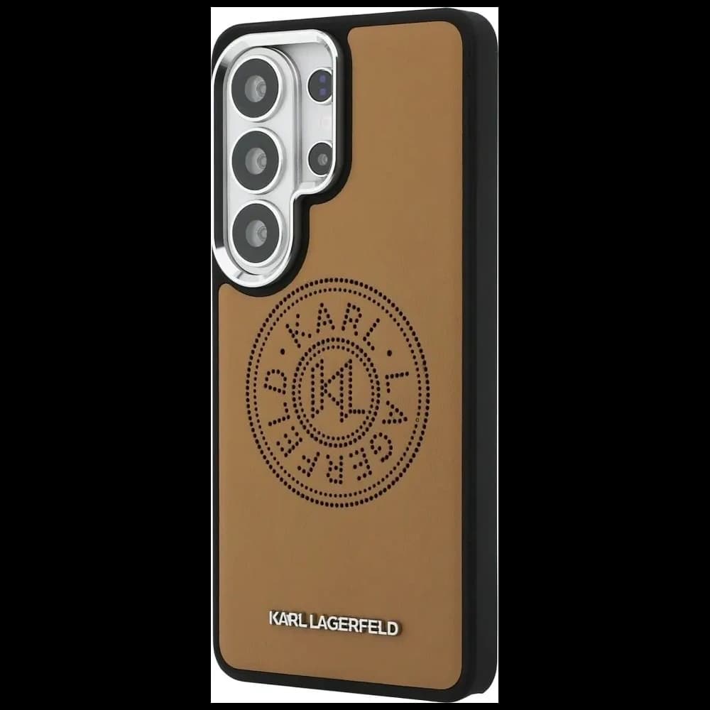 Karl Lagerfeld Perforated KL MagSafe Samsung Galaxy S26 Ultra brown - 2