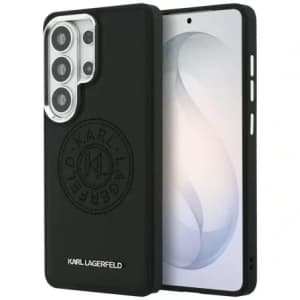 Karl Lagerfeld Perforiertes KL MagSafe Samsung Galaxy S26 Ultra schwarz
