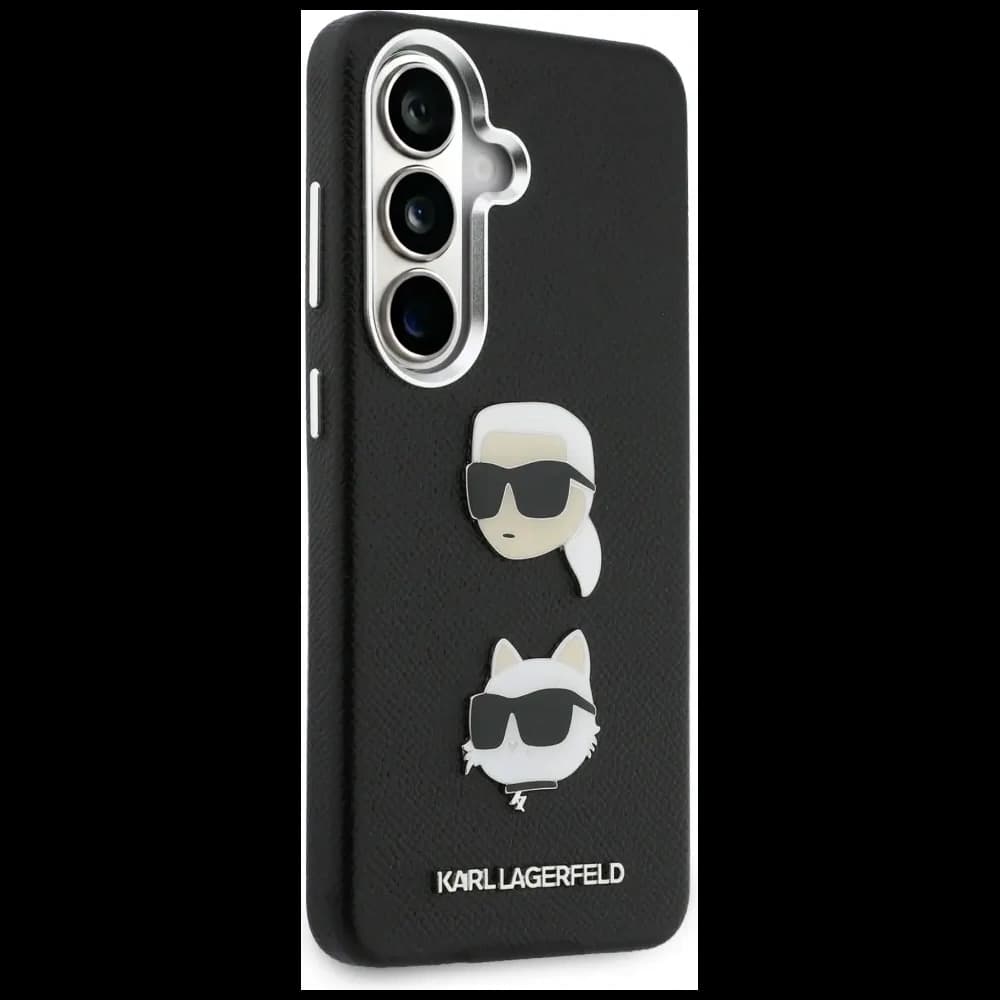 Karl Lagerfeld Saffiano Double Heads Metal Samsung Galaxy S26 black - 4