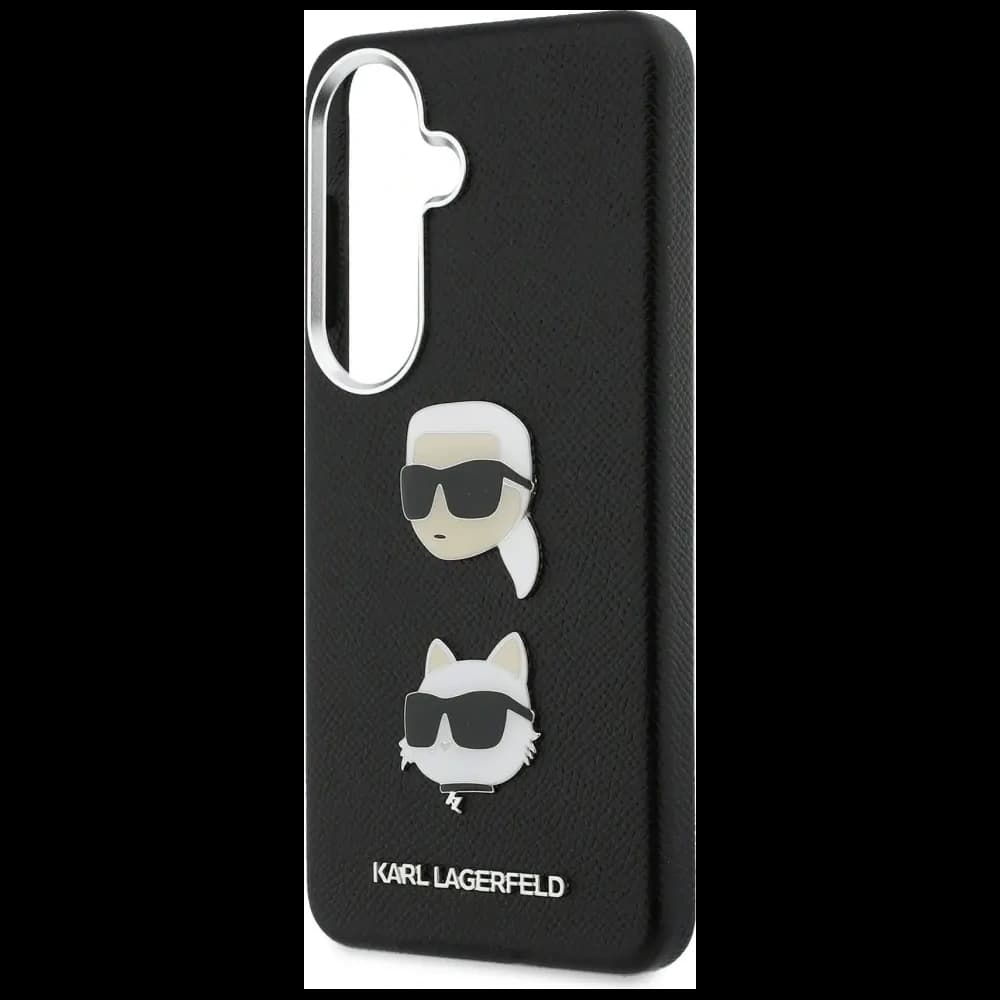 Karl Lagerfeld Saffiano Double Heads Metal Samsung Galaxy S26 black - 6
