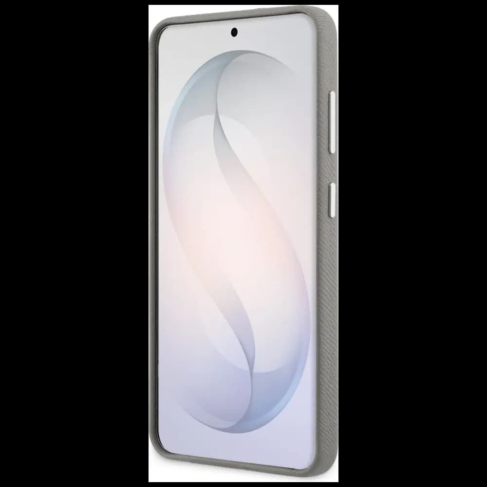 Karl Lagerfeld Saffiano Doppelköpfe Metall Samsung Galaxy S26 silber
 - 5