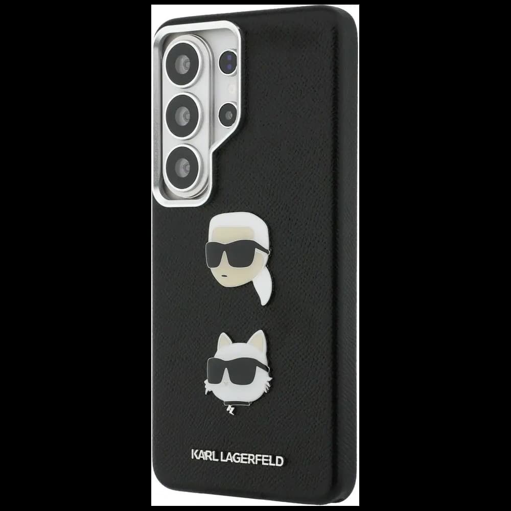 Karl Lagerfeld Saffiano Double Heads Metal Samsung Galaxy S26 Ultra black - 2