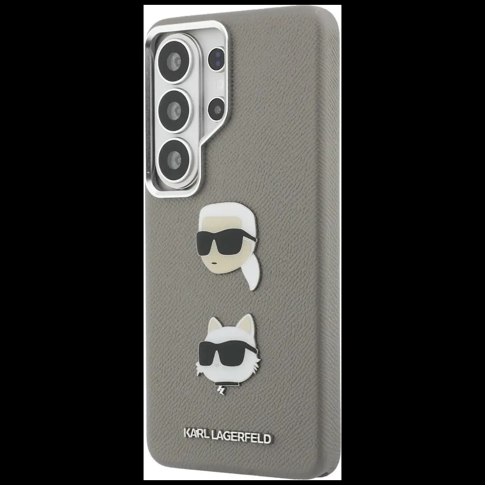 Karl Lagerfeld Saffiano Double Heads Metal Samsung Galaxy S26 Ultra silver - 2