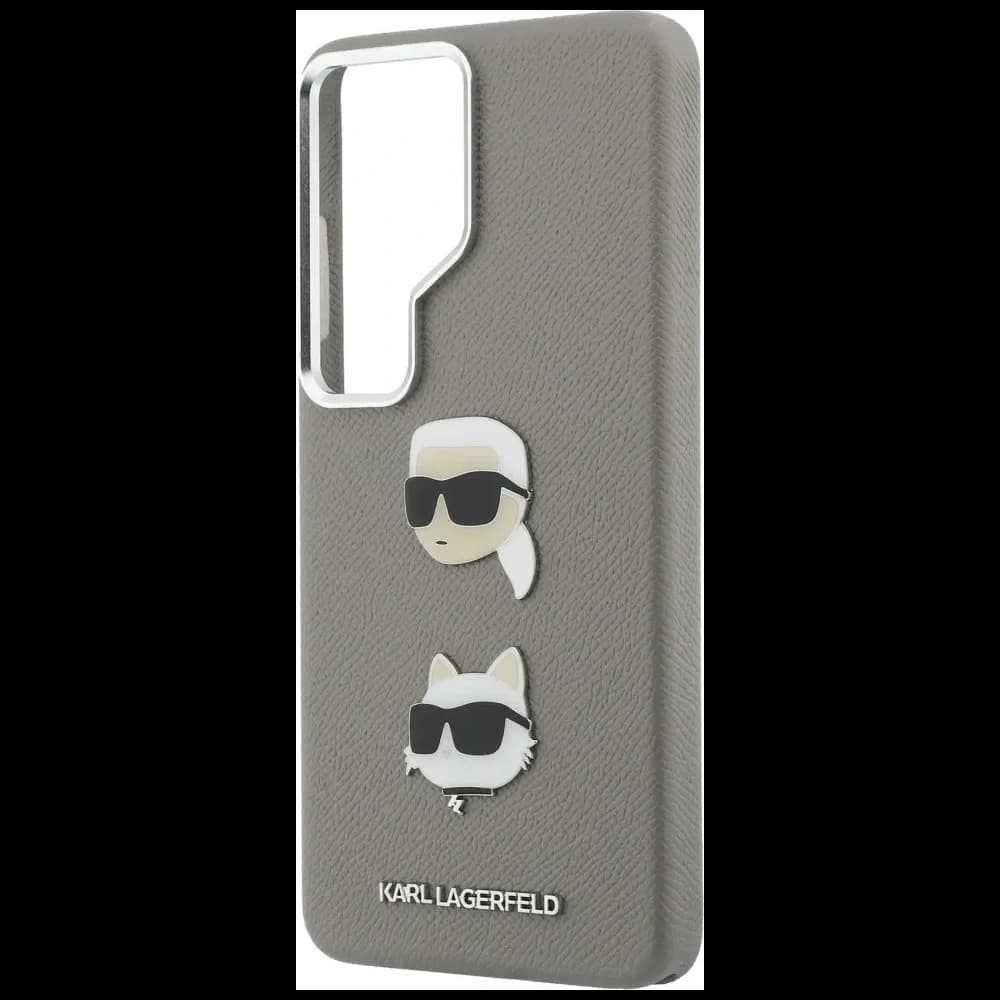 Karl Lagerfeld Saffiano Double Heads Metal Samsung Galaxy S26 Ultra silver - 6