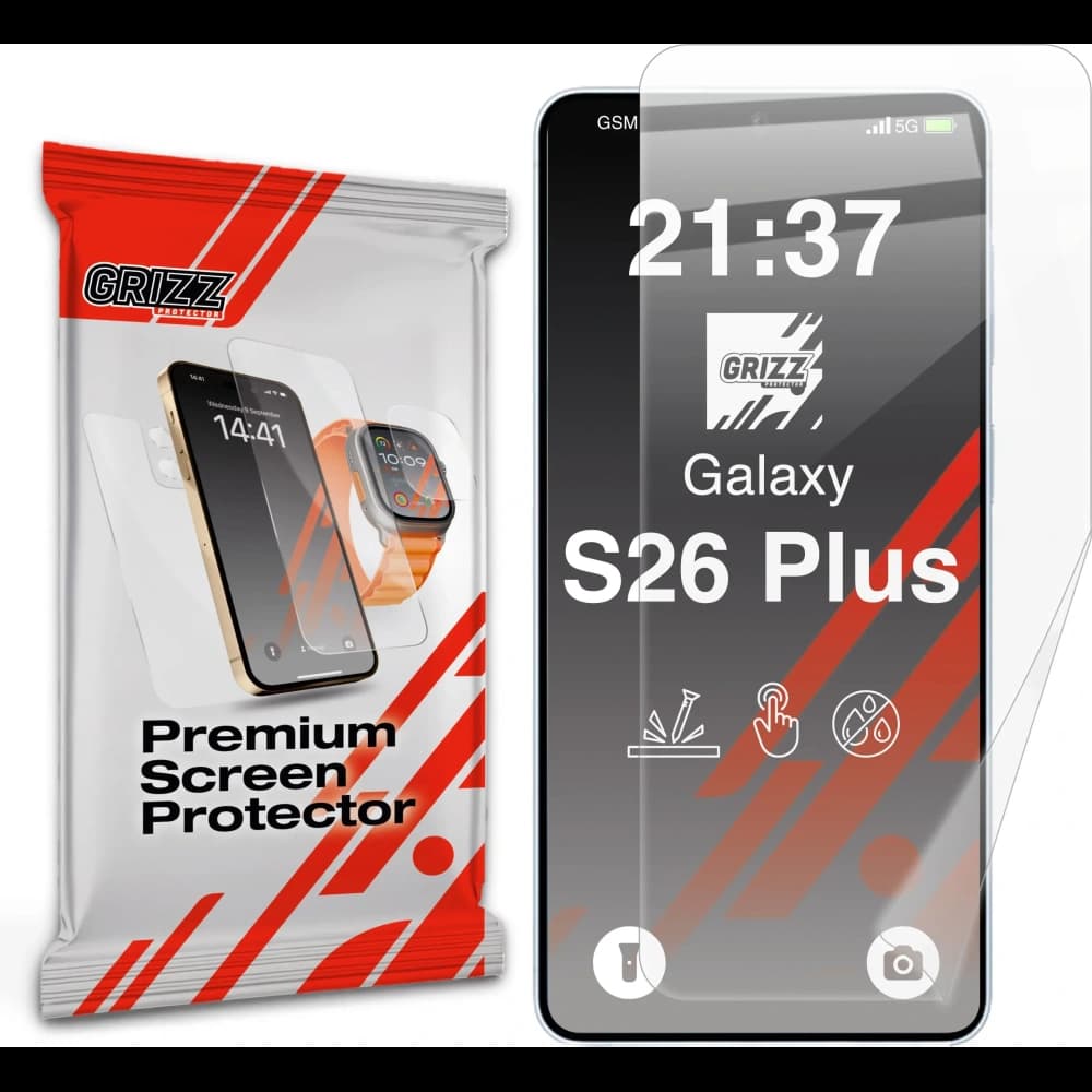 GrizzGlass CeramicFilm Samsung Galaxy S26+ Plus
 - 1