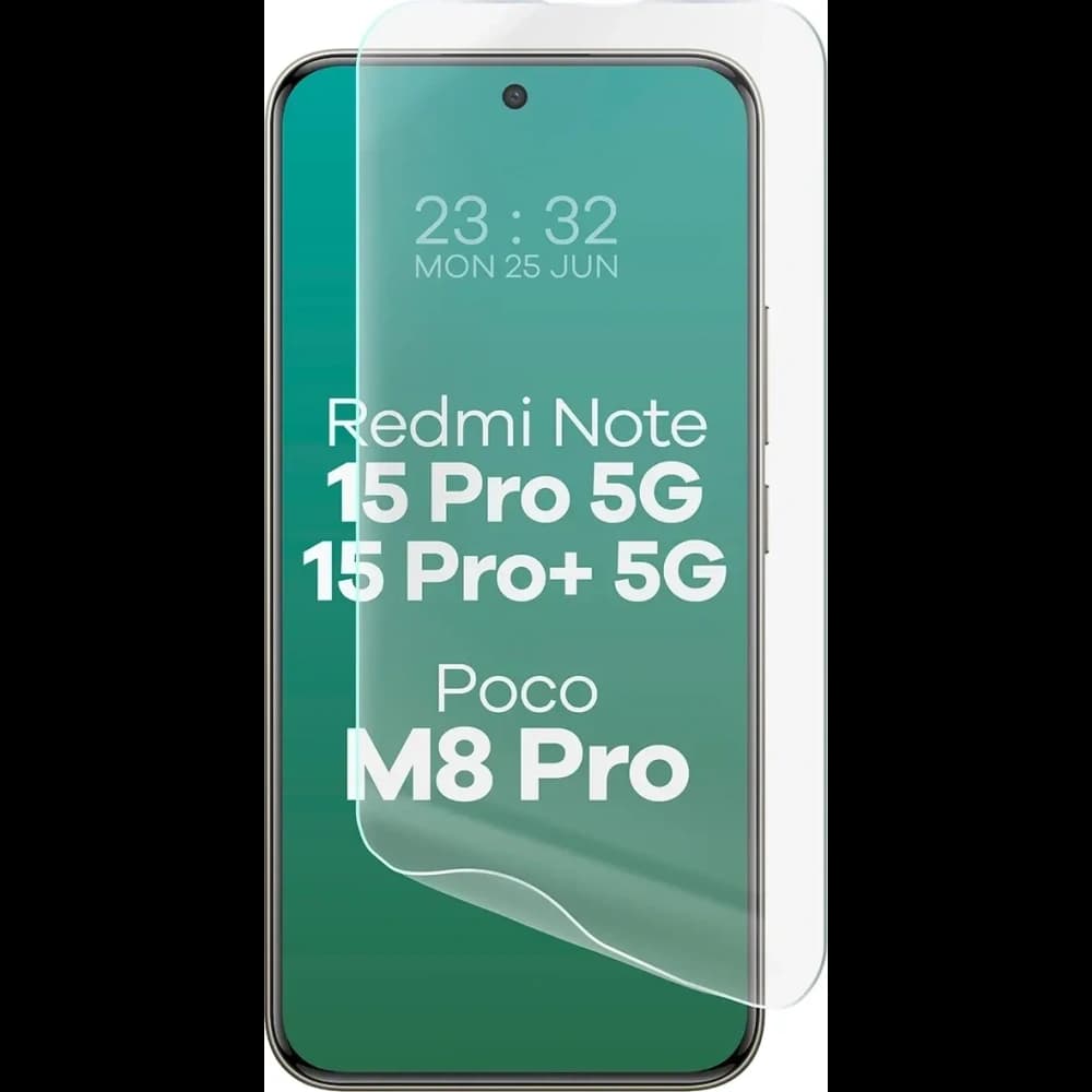 Bizon Film Hydrogel Front Xiaomi Redmi Note 15 Pro 5G / 15 Pro+ Plus 5G / POCO M8 Pro 5G - 5