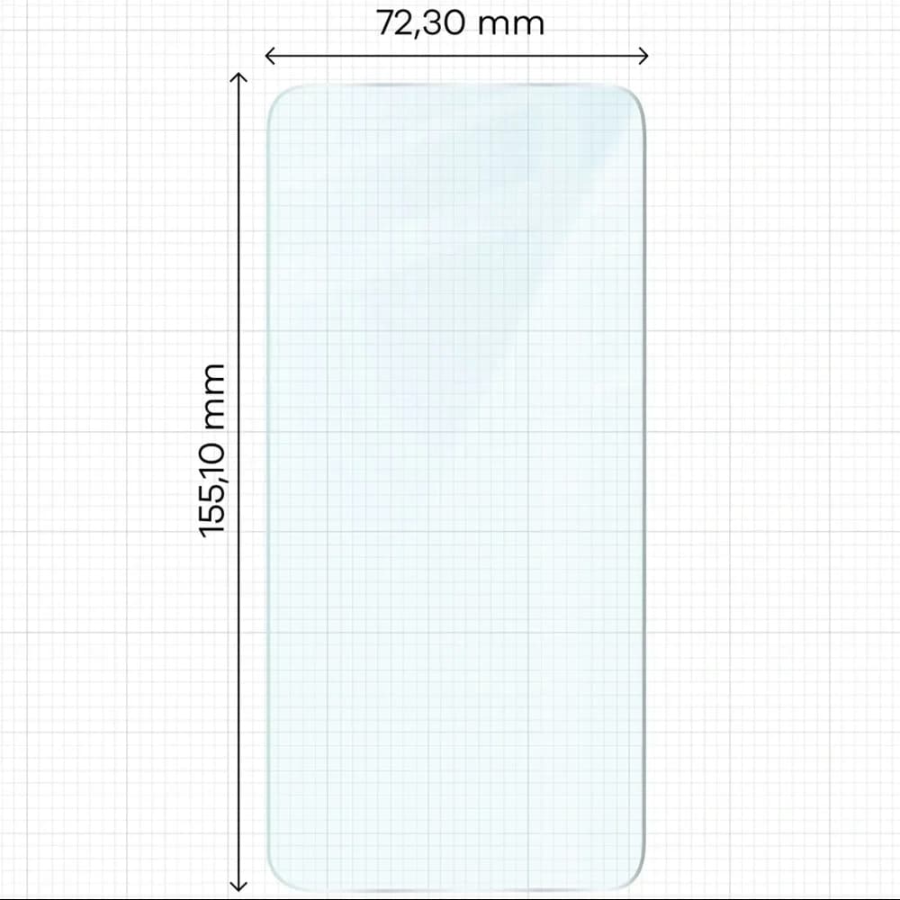 Bizon Glass Clear Duo Samsung Galaxy S26+ Plus / S25 Edge [2 PACK]
 - 2