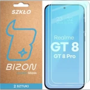 Bizon Glass Clear Duo Realme GT 8 / 8 Pro [2 PACK]
