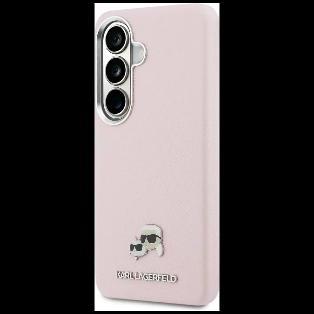 Karl Lagerfeld Saffiano KC Metall-Logo MagSafe Samsung Galaxy S26 pink
 - 2