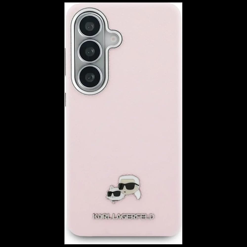 Karl Lagerfeld Saffiano KC Metall-Logo MagSafe Samsung Galaxy S26 pink
 - 3