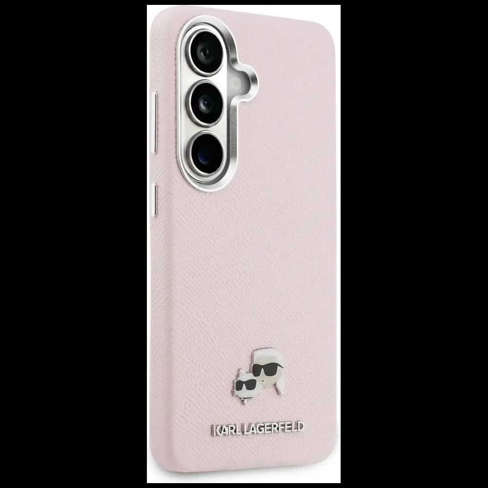 Karl Lagerfeld Saffiano KC Metall-Logo MagSafe Samsung Galaxy S26 pink
 - 4