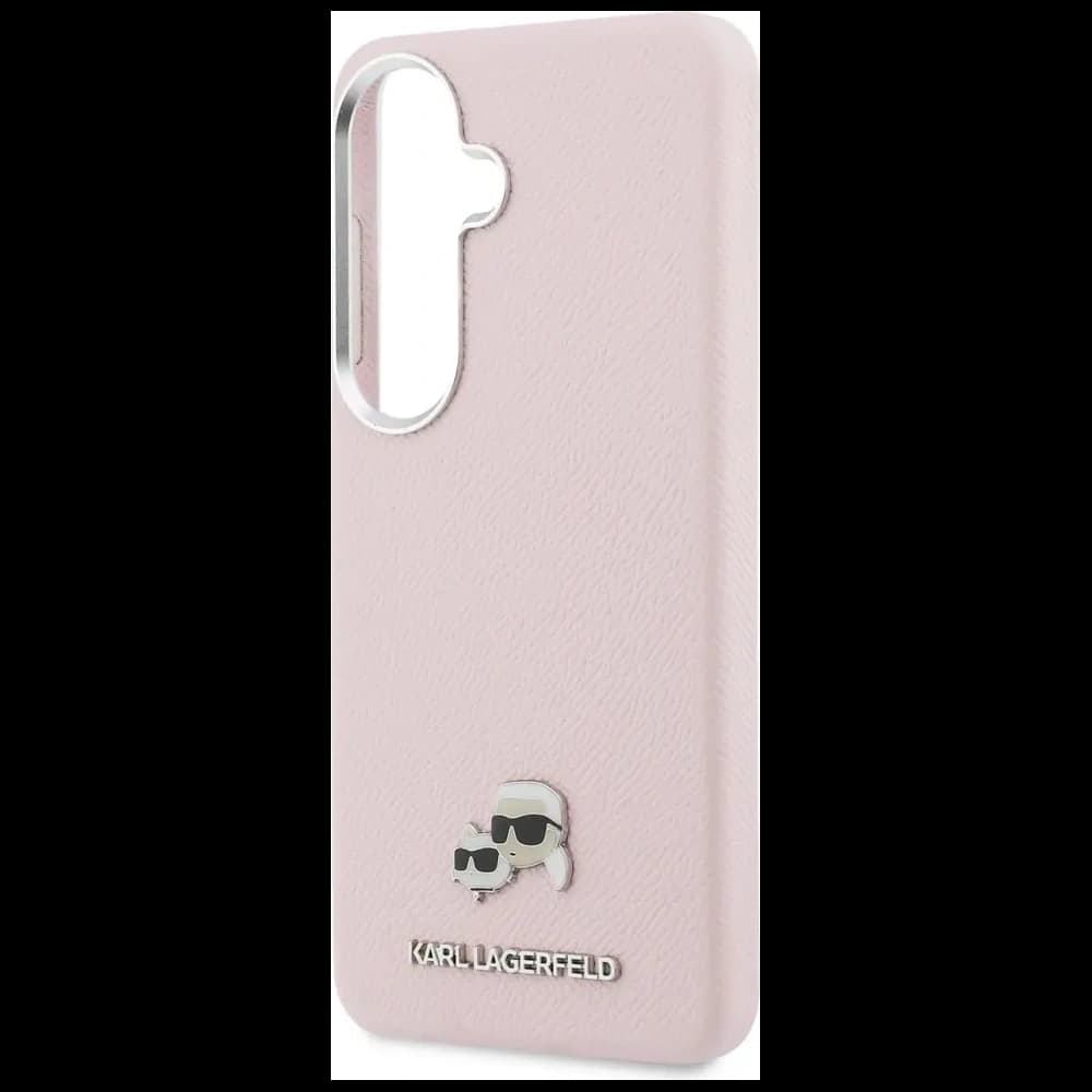 Karl Lagerfeld Saffiano KC Metall-Logo MagSafe Samsung Galaxy S26 pink
 - 6
