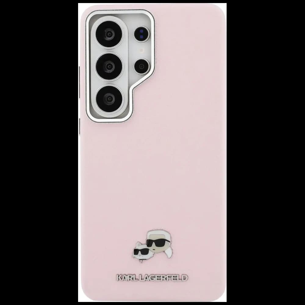 Karl Lagerfeld Saffiano KC Metal Logo MagSafe Samsung Galaxy S26 Ultra pink - 3