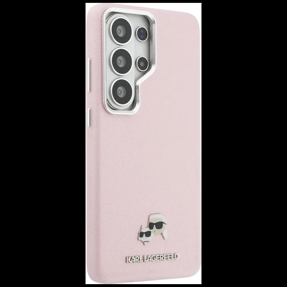Karl Lagerfeld Saffiano KC Metal Logo MagSafe Samsung Galaxy S26 Ultra pink - 4