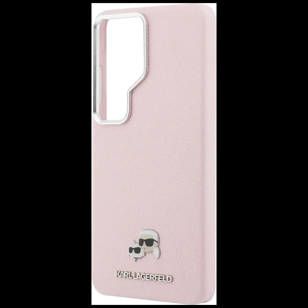 Karl Lagerfeld Saffiano KC Metal Logo MagSafe Samsung Galaxy S26 Ultra pink - 6