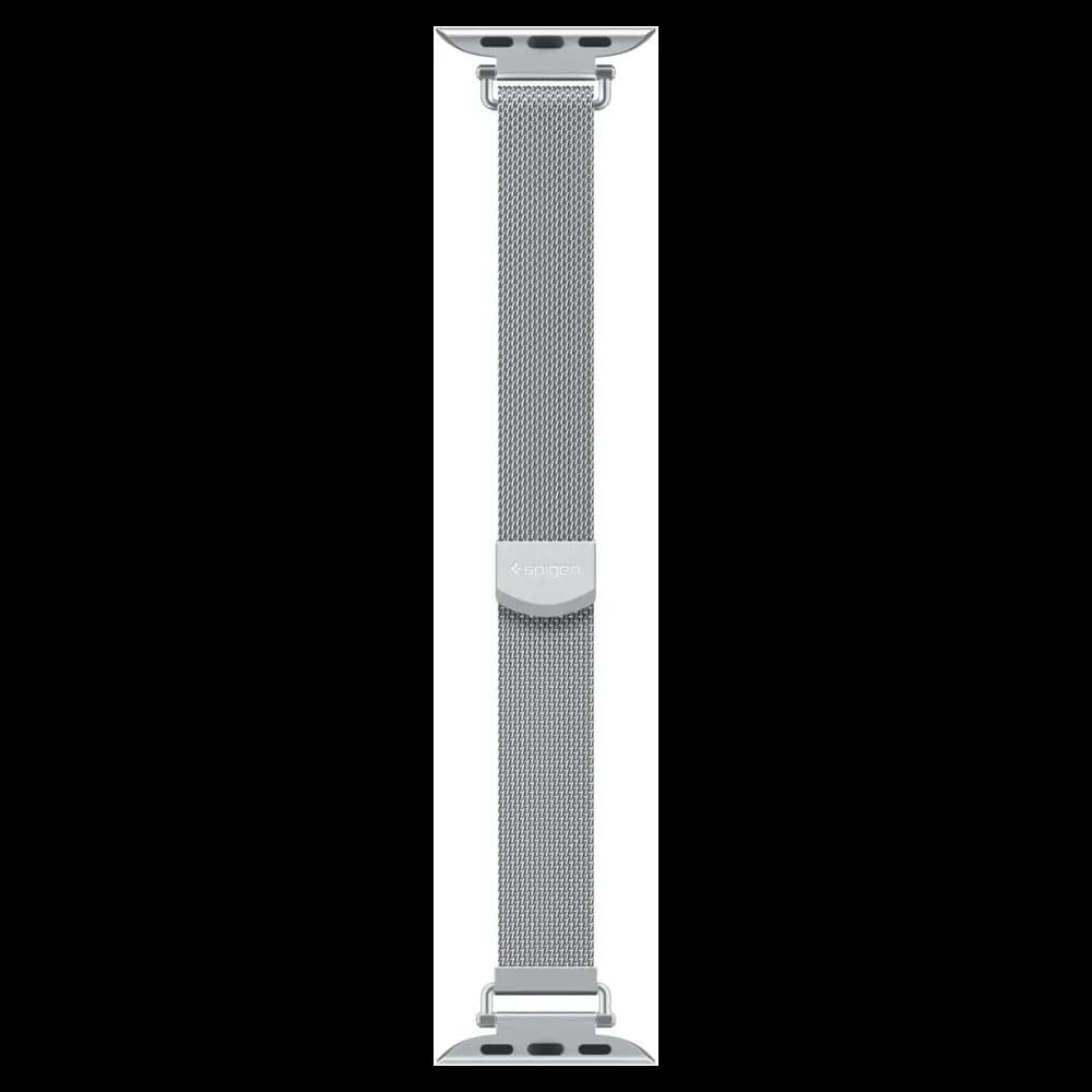 Spigen WBM4 Band Apple Watch 8 / 9 / 10 / 11 / SE 40/41/42mm Silber - 4