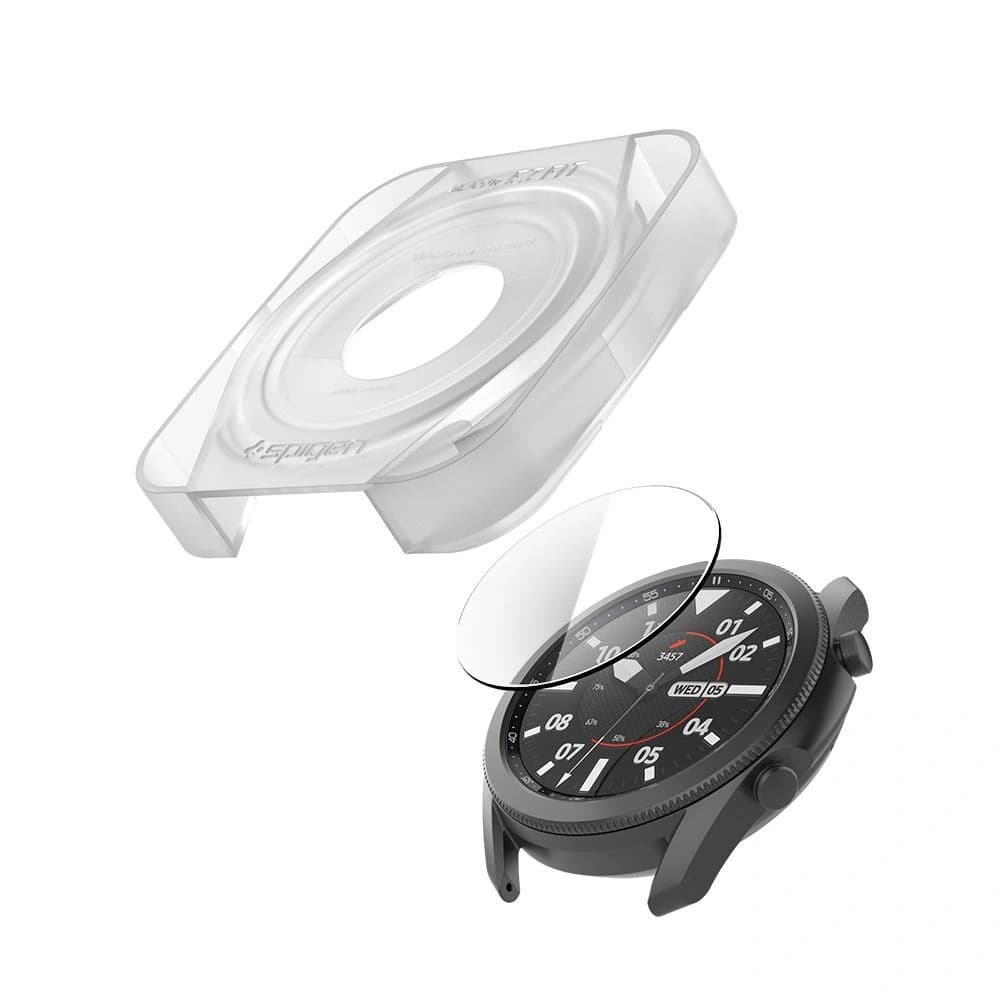 Spigen Samsung Gehärtetes Glas GLAS.tR ez Fit Galaxy Watch 3 45mm - 6