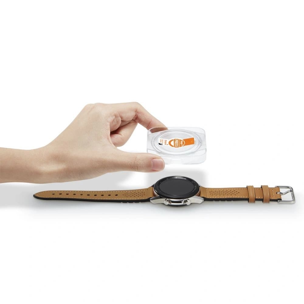 Spigen Samsung Gehärtetes Glas GLAS.tR ez Fit Galaxy Watch 3 45mm - 9