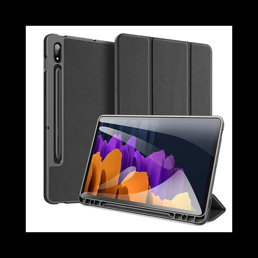 DuxDucis Samsung Tasche Domo Galaxy Tab S7/S8 11 Schwarz - 1