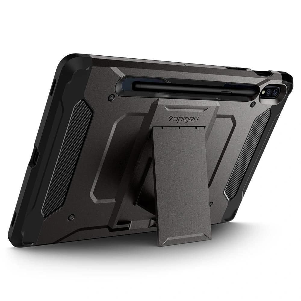 Spigen Samsung Schutzhülle Tough Armor Pro Galaxy Tab S7/S8 Gunmetal - 3